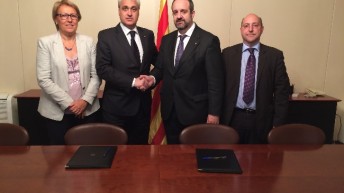 El Departamento de Justicia y el Consejo de la Abogacía Catalana firman un acuerdo marco de colaboración en materia tecnológica